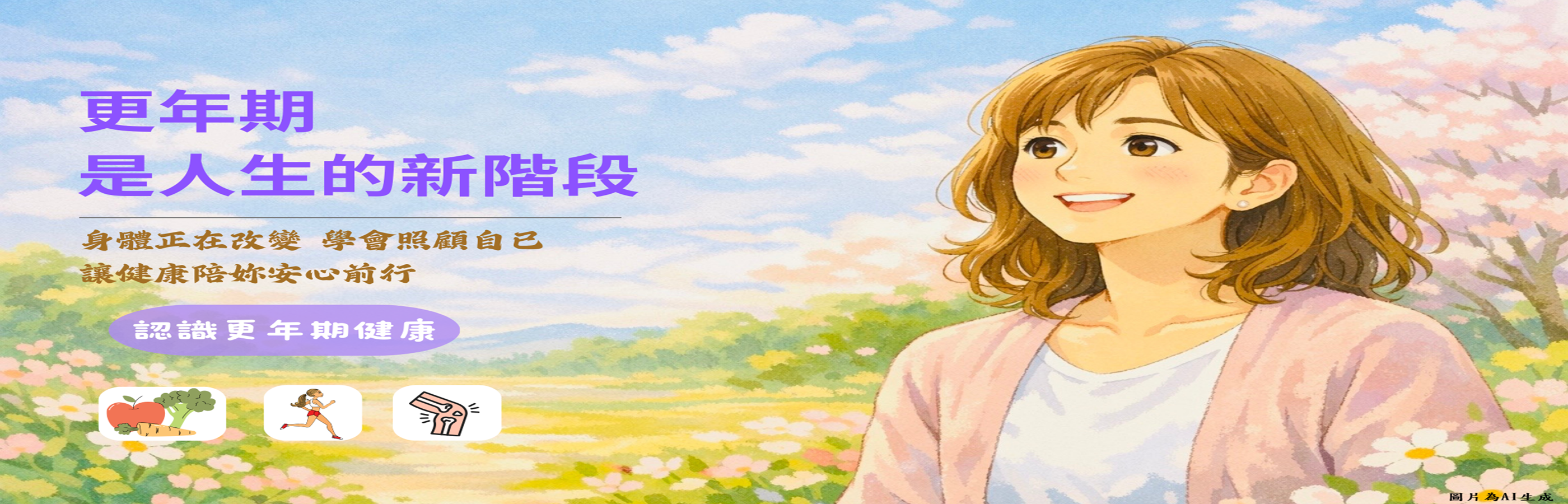 更年期是人生的新階段