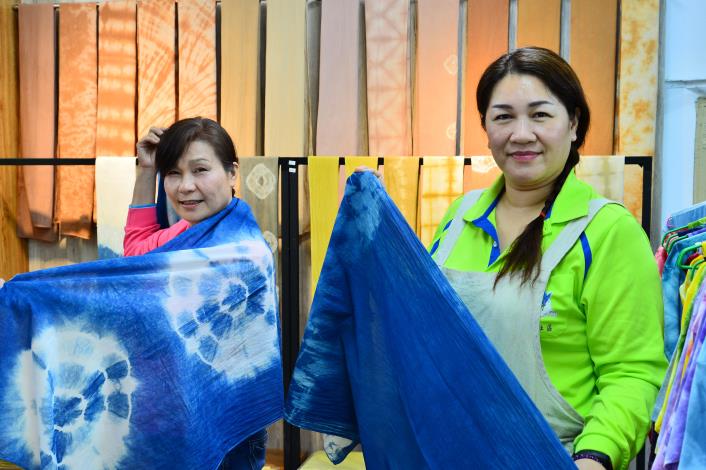 【靚染工坊】藍染｜靚染工坊提供社區婦女工作機會