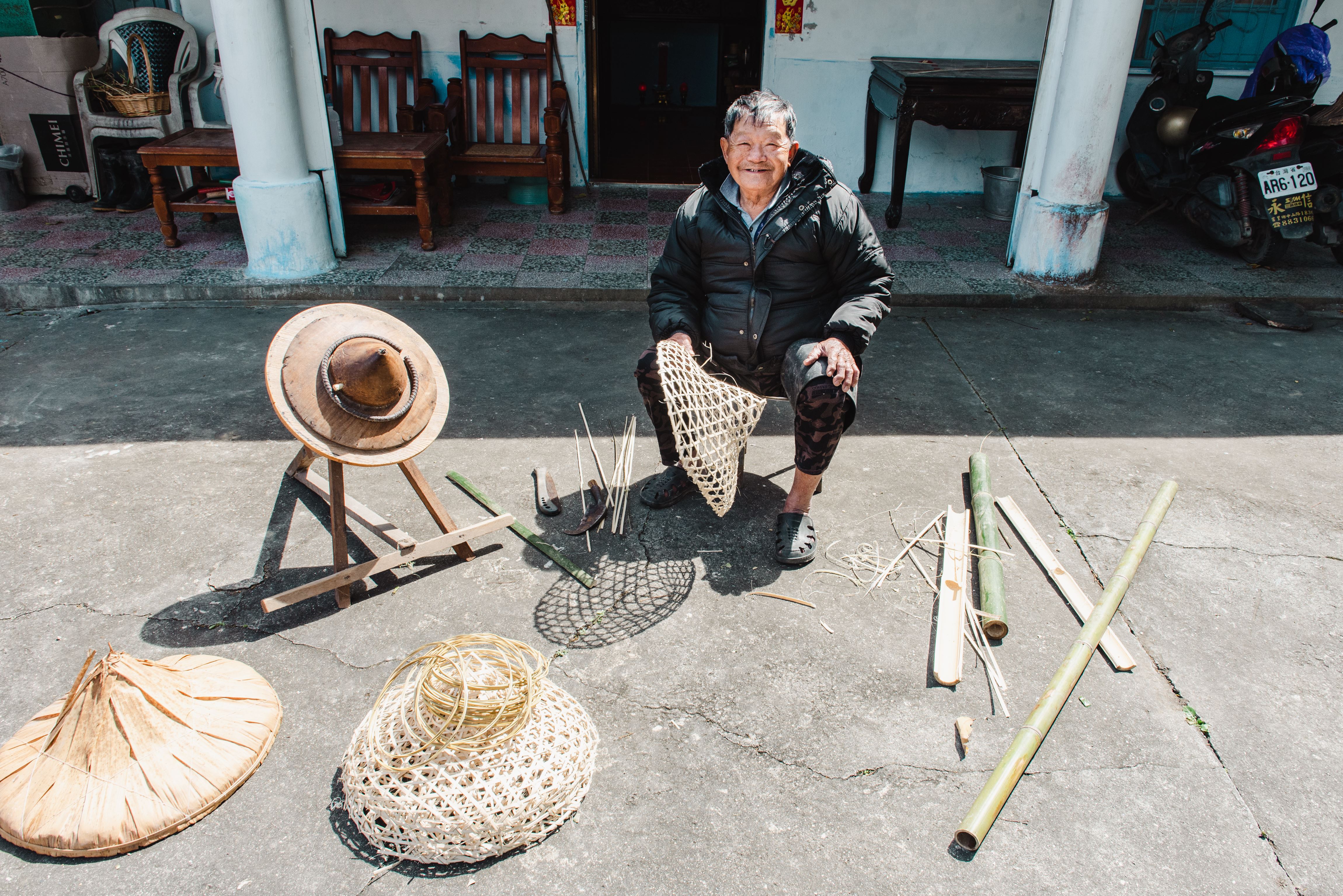 【羅山斗笠】吳進運|老匠人感嘆,手編笠嫲技藝無人可傳承