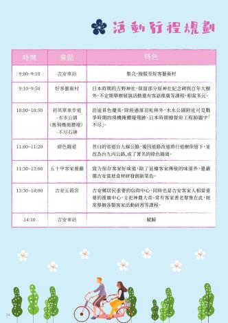 路線一初英、九丙慢活遊吉鄉2