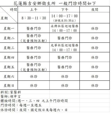 門診時間1150708-1